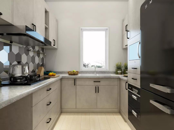 鵬鴻現(xiàn)代風格櫥柜定制