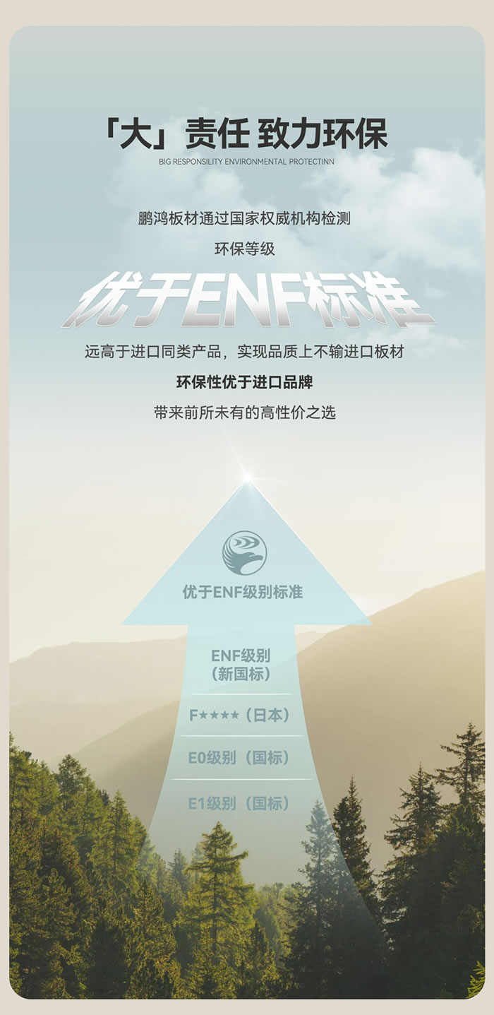 ENF級環(huán)保標準板材